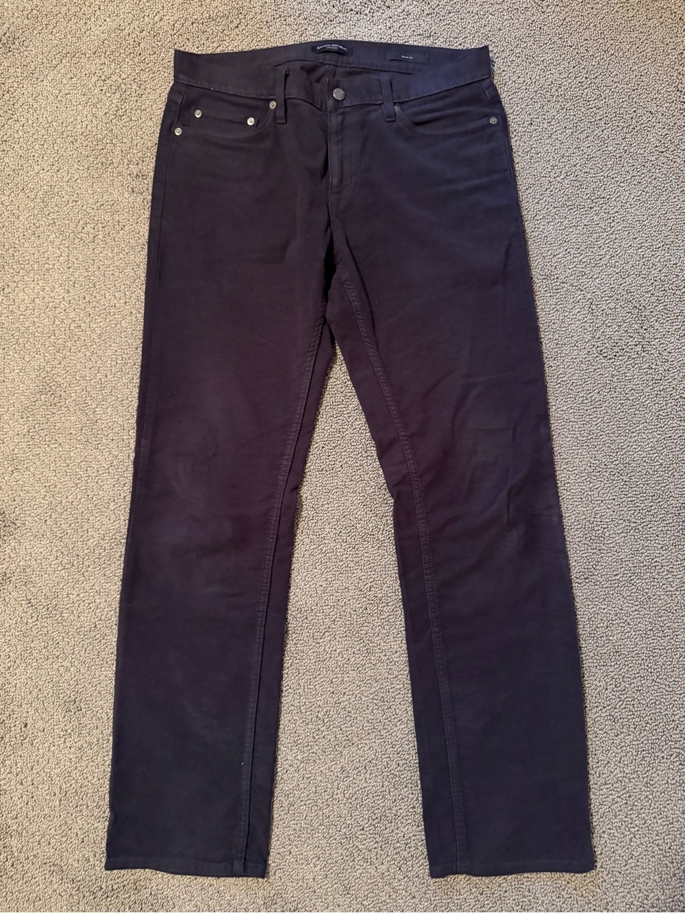 Banana Republic Traveler Black Slim Straight Jeans 32x32